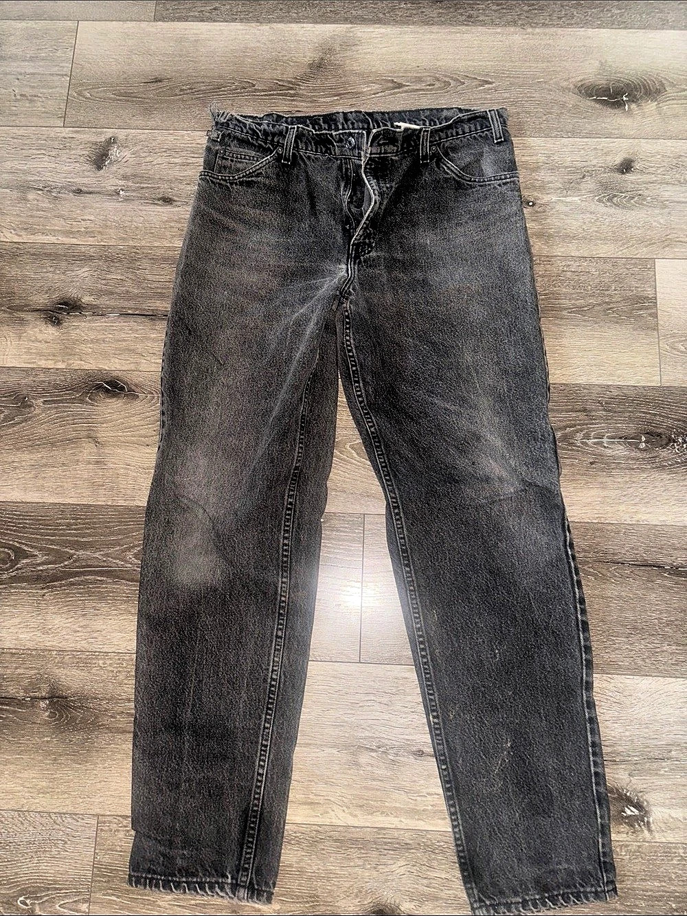 Levi's Straight Leg Jeans in Black